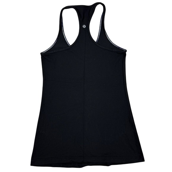 Lululemon Women's Black Racerback Tank Top Size 8 (Estimated) Athletic Yoga Gym - Picture 2 of 9